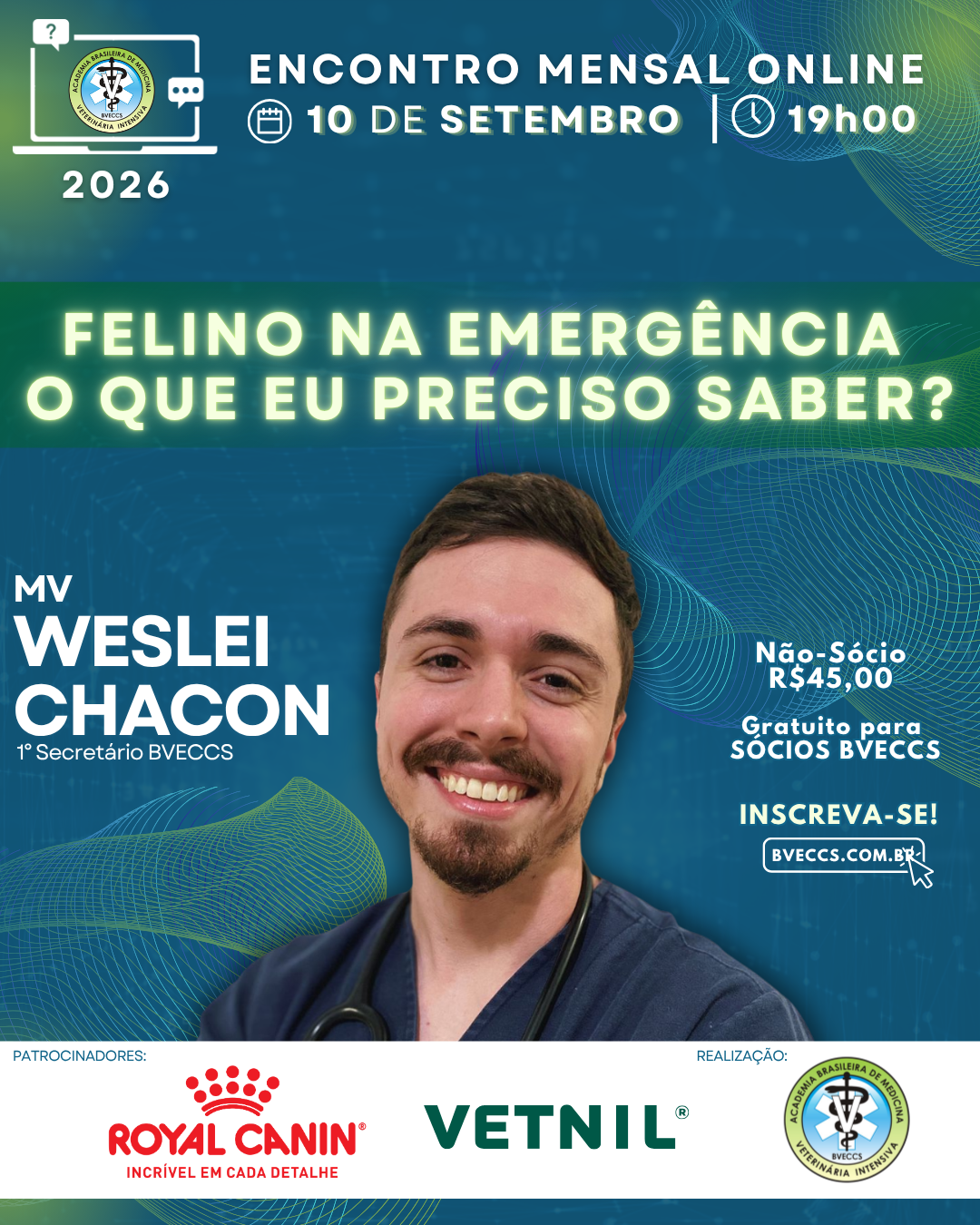 Reuniões Mensais Online 2026 - Setembro